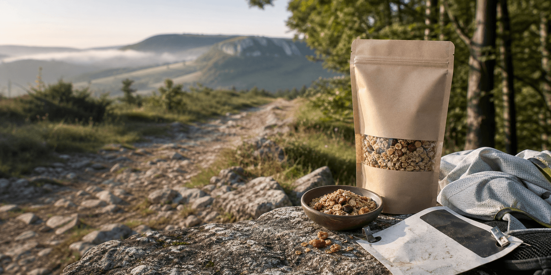 Granola am Alb-Trail nach einem Lauf